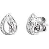 Engelsrufer ERE-TEARLIFL-ZI - Orecchini in argento Sterling con zirconi, diametro: 8,8 mm, 8,8mm, Argento sterling, Zirconia cubica