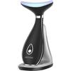 LiFECOKO Massager per viso elettrico Antirughe, massaggiatore di bellezza per il viso e il collo, Massager del dispositivo tonificante per il, Ricaricabile USB portatile (nero)