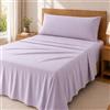 Degrees home Premium - Set Lenzuola 3 Pezzi in Microfibra Spazzolata (105X190) - Lenzuolo con Angoli, Lenzuolo Piatto e 1 Federa 105X45 - Extra Morbido, Anti-Piega e Certificato Oeko-Tex