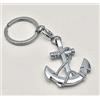 Publilancio srl 10 PZ Portachiavi in Metallo con Ancora Marina Grande BOMBONIERA