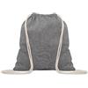 Sacca con coulisse in cotone riciclato 140 g personalizzate o neutre