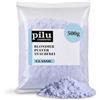 pilu cosmetic Polvere schiarente per capelli 500 g | Polvere biondante blu senza polvere in sacchetto | Schiarimento delicato, fino a 7 sfumature | Decolorante per capelli con anti-giallo | Polvere