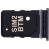 Genérico Vassoio SIM per Samsung Galaxy A80 A90 Adattatore scheda Micro Dual Nero