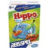 Hasbro Gaming Hippos - Gioco da viaggio per bambini, gioco portatile per 2 giocatori, gioco di viaggio per bambini dai 4 anni, include 2 ippopotami calici (versione olandese)