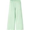 name it NKFDIANE Wide Pant Unb Pantaloni, Green Ash, 116 Ragazze