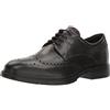 ECCO Lisbon Brogue Tie, Scarpe Stringate, Uomo, Nero, 45 EU