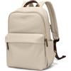 GOLF QUALITY Zaino Donna,Zaino Per PC Portatile 14 Pollici Notebook, Causal Daypack per Computer,Lavoro,Scuola,Viaggio,Mandorla