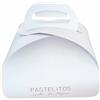 Scatole torte personalizzate 39x39x15 cm - Stampa a caldo su 2 lati 50 pezzi