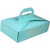 Scatola porta torta 31x18x10 cm - Stampa a caldo 2 lati 50 pezzi