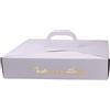 Scatole dolci personalizzate 42x31x10 cm -Stampa a caldo 2 lati 50 pezzi