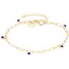 Tamaris Bracciale TJ-0541-B-21 IP Gold, 21, Argento, Zirconia cubica