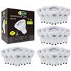 CLAR - GU10 LED, LED GU10, Lampadine GU10 LED, Lampadine a LED, Lampadina GU10 LED, Lampadine LED GU10, Lampadine GU10, Faretti GU10, Lampadina LED GU10, Faretti LED GU10, Luce Fredda, 7W (Pack 20)