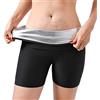 Merkts - Pantaloni da sauna da donna, 2 in 1, per la perdita di peso, per la perdita di peso, per la sauna