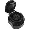 AOHEWEI Presa per rimorchio a 13 Poli Impermeabile 12 V, Adattatore per Presa elettrica per Gancio di Traino a 13 Poli in plastica per Camion, Camper, Auto, roulotte, Traino