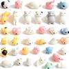 MonQi Amaza 36 pezzi Squishy Kawaii Piccolo Animali Anti Stress Liever Giocattolo (multicolore)