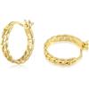 KISSPAT Orecchini Huggie Hoop a catena in argento sterling per donna, piccoli orecchini Huggie in oro, regalo di gioielli ipoallergenici S925
