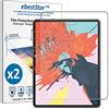 ebestStar - Vetro Temperato x2 per iPad Pro 12.9 2018 Apple, Pellicola Protezione Schermo, Antiurto