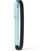 MoKo Portapenne per Apple Pencil Pro, Apple Pencil 1a/2a gen, Apple Pencil (USB-C), Pelle PU per iPad Pencil con fibbia e fascia elastica da attaccare alla custodia dell'iPad, Cielo Blu