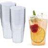 Silverkitchen 20 bicchieri da cocktail da 300 ml, in plastica, infrangibili, in plastica rigida, made in Germany