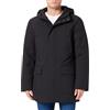 Geox M SPHERICA Parka Giacca, Nero, 58 Uomo