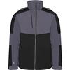 Dare 2b Elite Emulate - Giacca impermeabile da uomo per sport invernali, Nero/Grigio ebano, L