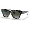 Ray-Ban 0RB2186 Occhiali, Grigio Avana, 52 Uomo