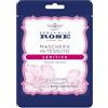 Acqua alle Rose, Maschera Viso in Tessuto Lenitiva Idratante Intensiva con Estratto di Rosa Chinensis, Ideale per le Pelli Sensibili o Secche, con Vitamina B5 Lenitiva, Nutre e Reidrata, Monouso 1 pz