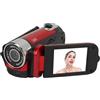Cuifati Fotocamera Digitale, Fotocamera per Vlogging FHD 4K con Messa a Fuoco Automatica con Doppia Fotocamera 16MP Zoom Digitale 16X Videocamera Compatta per Bambini Videocamera (rosso)
