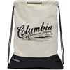 Columbia Zigzag Drawstring Pack, Borsa a Sacchetto Unisex-Adulto, Dark Stone, Black, One Size