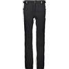 CMP - Pantaloni da sci estremamente elasticizzati da donna, Nero, 44
