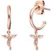 Engelsrufer Orecchini a cerchio da donna in argento 925 32015520, Ø12 mm, Argento sterling, Nessuna pietra preziosa