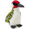Zappi Co Peluche di Picchio Verde (25cm) - Uccello Giocoso e Abbracciabile, Eco-Friendly per i Bambini, Potenzia il Gioco Immaginativo, 100% Riciclato