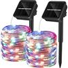 Yizhet Luci Solari Esterno, 10M 100 Led Catena Luminosa Esterno Solare