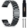 MaEiol 22mm Cinturino Metallo per Huawei Watch GT 5 Pro 46mm / Huawei Watch GT 5 /GT 4 /GT 3 /GT 2 46mm, Cinturino Orologio Uomo Acciaio Inossidabile Bracciale per Huawei Watch 4 46mm - Grigio