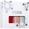 Essie Kit Minismalti Edizione Limitata, 3 Smalti Mini-Size dal Risultato Professionale, Confezione da 3