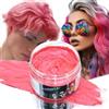 RUIBAVYA Cera Colorata per Capelli Colore Rosa Temporaneo Capelli Cera per Uomini E Donne Lavabile per La Tintura Dei Capelli Cera Colorante Naturale per Capelli per Halloween Feste Di Natale Cosplay