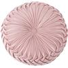aromm Rotonda Cuscini per Sedia Seduta Schiuma di Memoria Lavabile per Legno o Metallo Sgabelli Rosa Diametro 38 cm