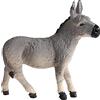 Deluxebase Mini Animal Adventure Replica - Asino di piccole dimensioni figura giocattolo realistica che rende un giocattolo ideale per animali da fattoria per bambini