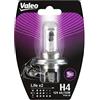 Valeo H4 lampada singola auto 12V 60/55W life x2 attacco P43t-38