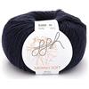 ggh Merino Soft | 100% lana merino - superwash | 50g di lana per lavorare a maglia o all'uncinetto | Colore 030 - Marina