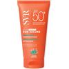 LABORATOIRES SVR Sun Secure Crema Mousse SPF 50+ - Protezione solare viso senza profumo per pelle sensibile - 50 ml
