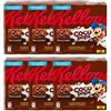 CAIYA 6X Coco Pops Snack Barretta di Riso Soffiato al Cacao su Base di Latte 120g [6 Confezioni]