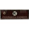 SD TOYS Cristal Hogwarts Express Glass Poster Harry Potter Ufficiale Merchandising Ornamenti mobili Adesivi Decorazione della casa Unisex Adulto, Multicolore (Multicolore), Unico
