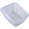 Trixie Cassetta igienica Cleany Cat con bordo - bianco