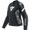 Dainese Giubbotto Moto in Pelle Donna Dainese AVRO 5 Nero Nero Bianc