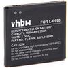 vhbw Batteria Li-Ion adatto per LG P990, Optimus 2X, Optimus Speed, Star, P920 Optimus 3D sostituito LGFL-53HN, SBPL0103001