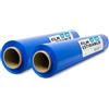 m-office Pellicola blu per imballaggio, plastica coperta, pellicola blu per imballaggio di scatole di traslochi, proteggere mobili e spedizioni, dimensioni 50 cm x 200 m estensibile · m-office (trasparente, 2