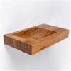 VITRA Top lavabo d'appoggio 70x40 cm in teak - Leroy