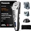 Panasonic ER-SC60-S803 Tagliacapelli da Uomo, Tagliacapelli Cordless Portatile Impermeabile, 20 Impostazioni di Lunghezza, 2 Accessori, Funzionamento Wireless e Cavo, Supporto di Ricarica, Argento