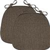uyeoco Set 4/2/1 Cuscini Sedia da Cucina/Cuscini di Seduta,43 * 41 * 35cm Confortevole Cuscini Coprisedia da Cucina,con Lacci Imbottito,Lavabili(3#,2pcs)